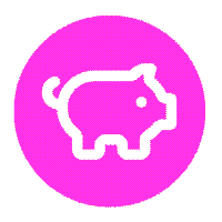 tanzendes Sparschwein